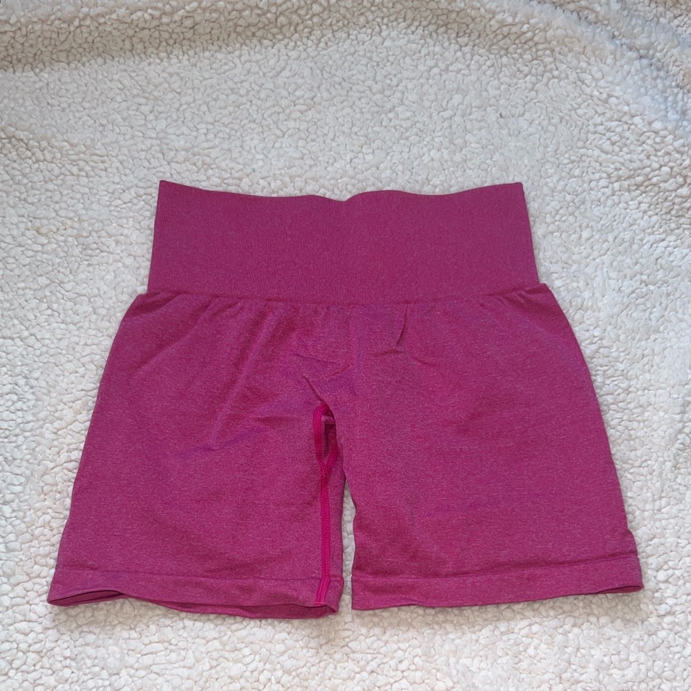 Magenta NVGTN Shorts